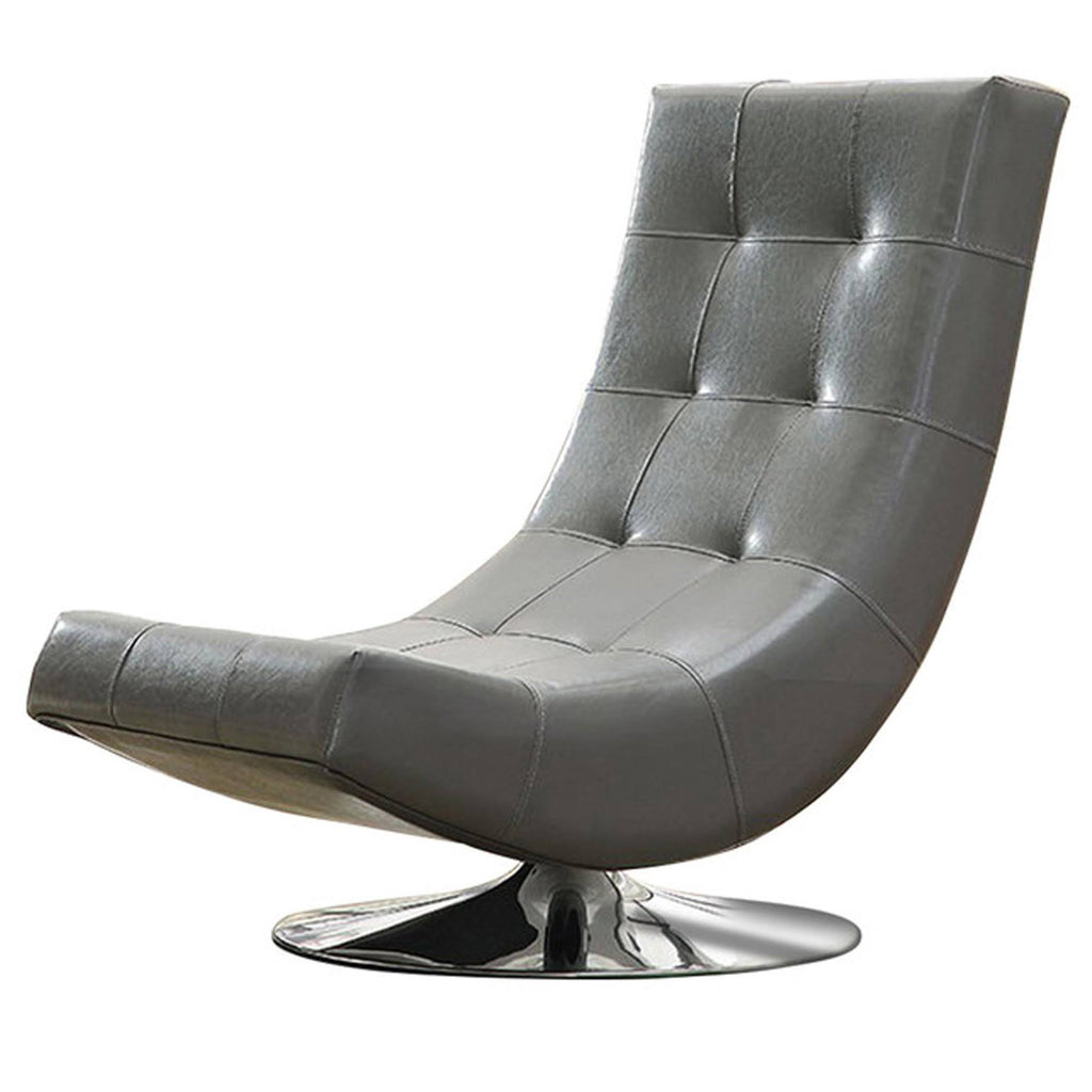 Gray Swivel Chair V3108