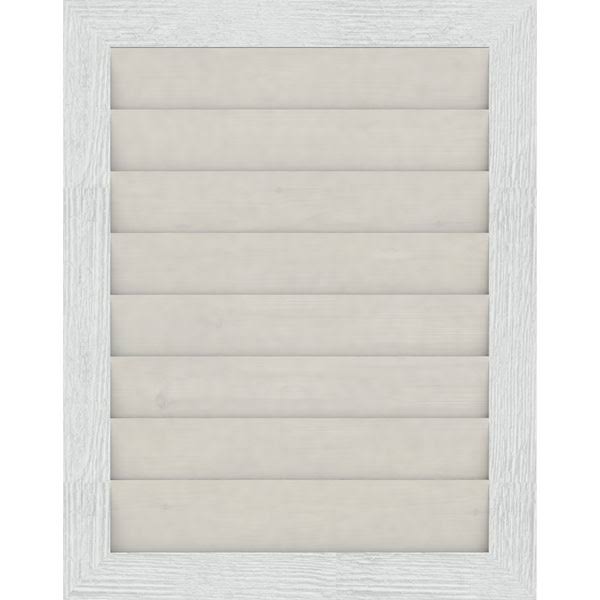 Primed Non-Functional Vertical Gable Vent P215