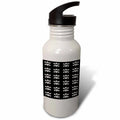 Grey Print 21 oz Sports Water Bottle G4548