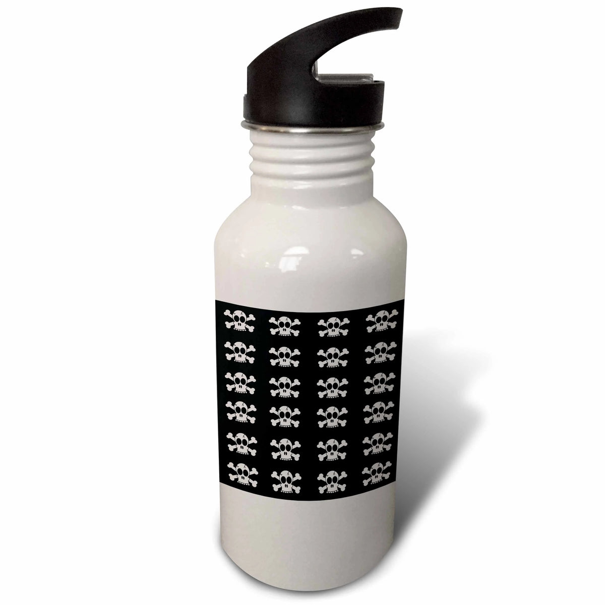 Grey Print 21 oz Sports Water Bottle G4548