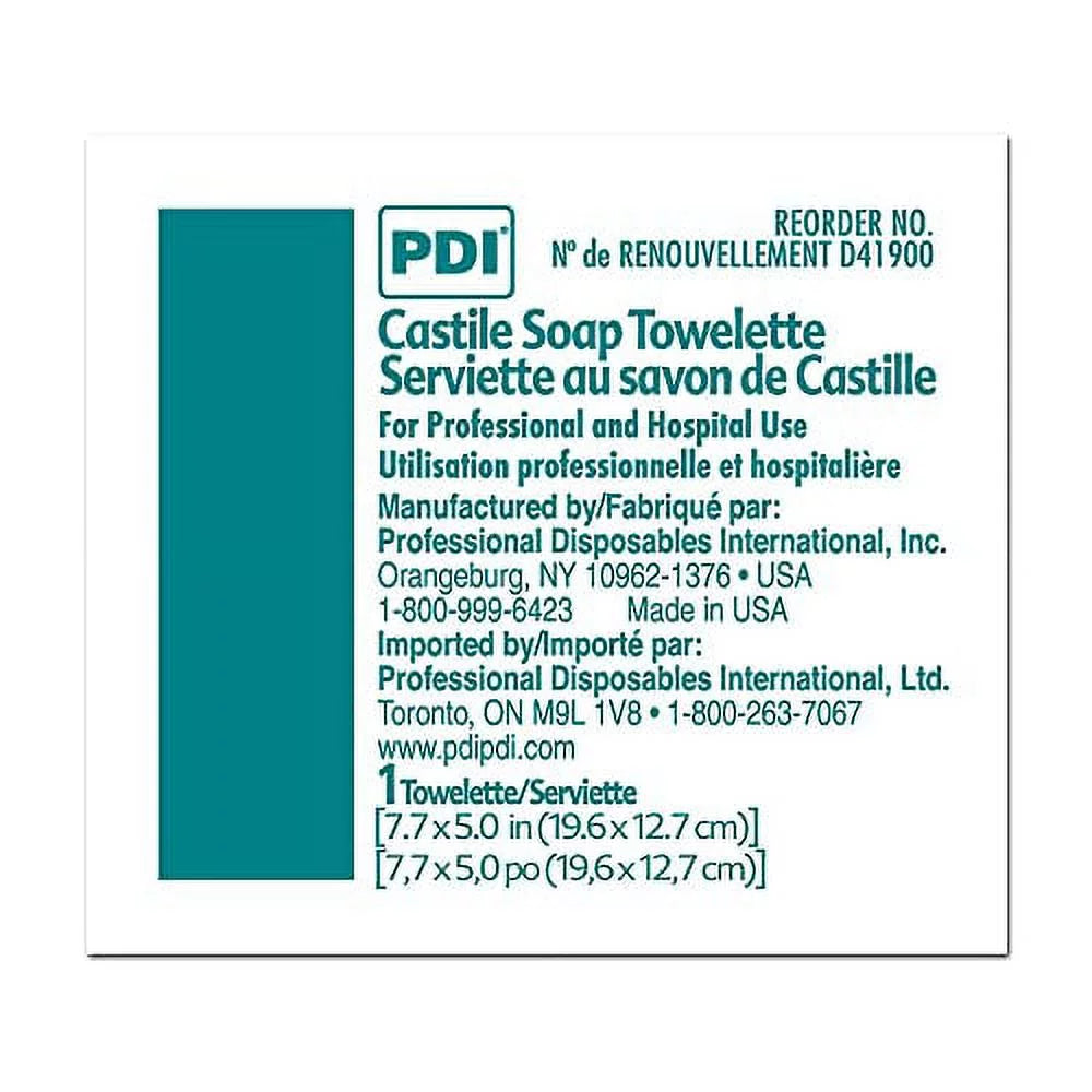 Castile Soap Facial Cleansing Wipe with Coconut Oil, 300 Count G642082