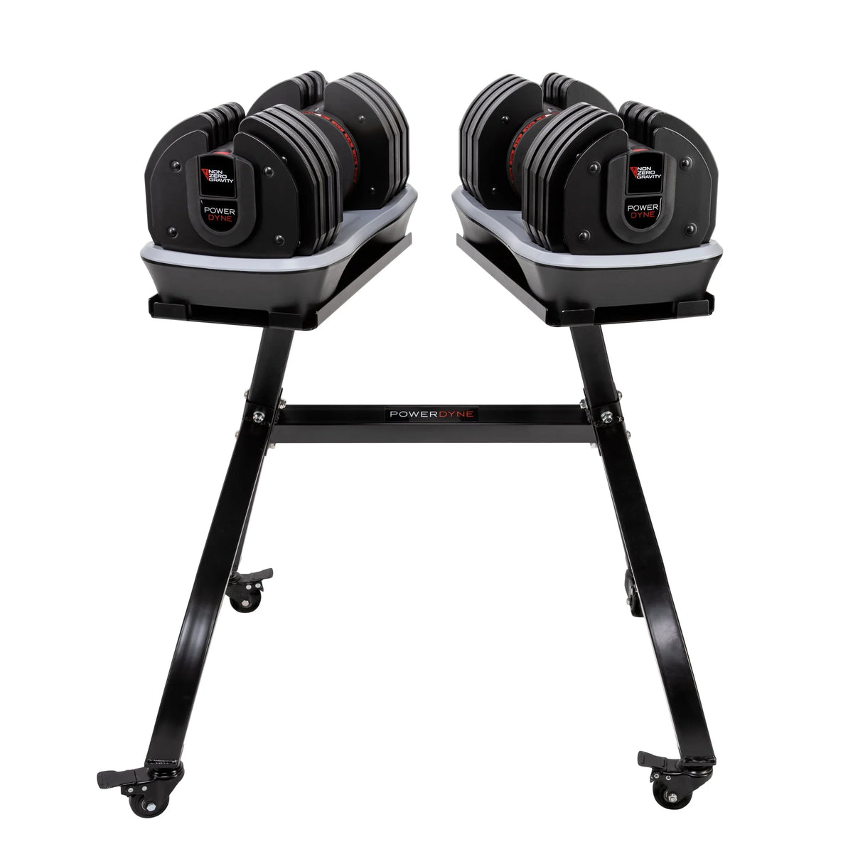 Adjustable 55lbs Dumbbell Set and Stand T155955