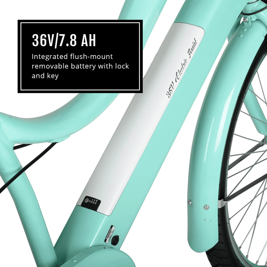 26 Ladies 36V Electric Cruiser E-Bike T1774