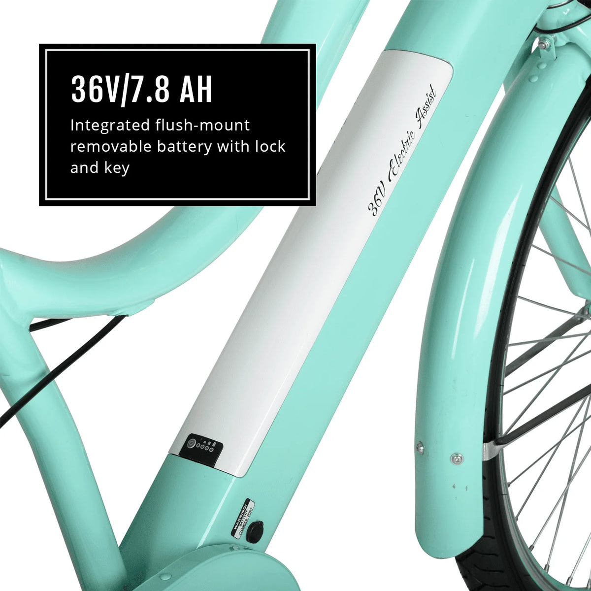 26 Ladies 36V Electric Cruiser E-Bike T1774