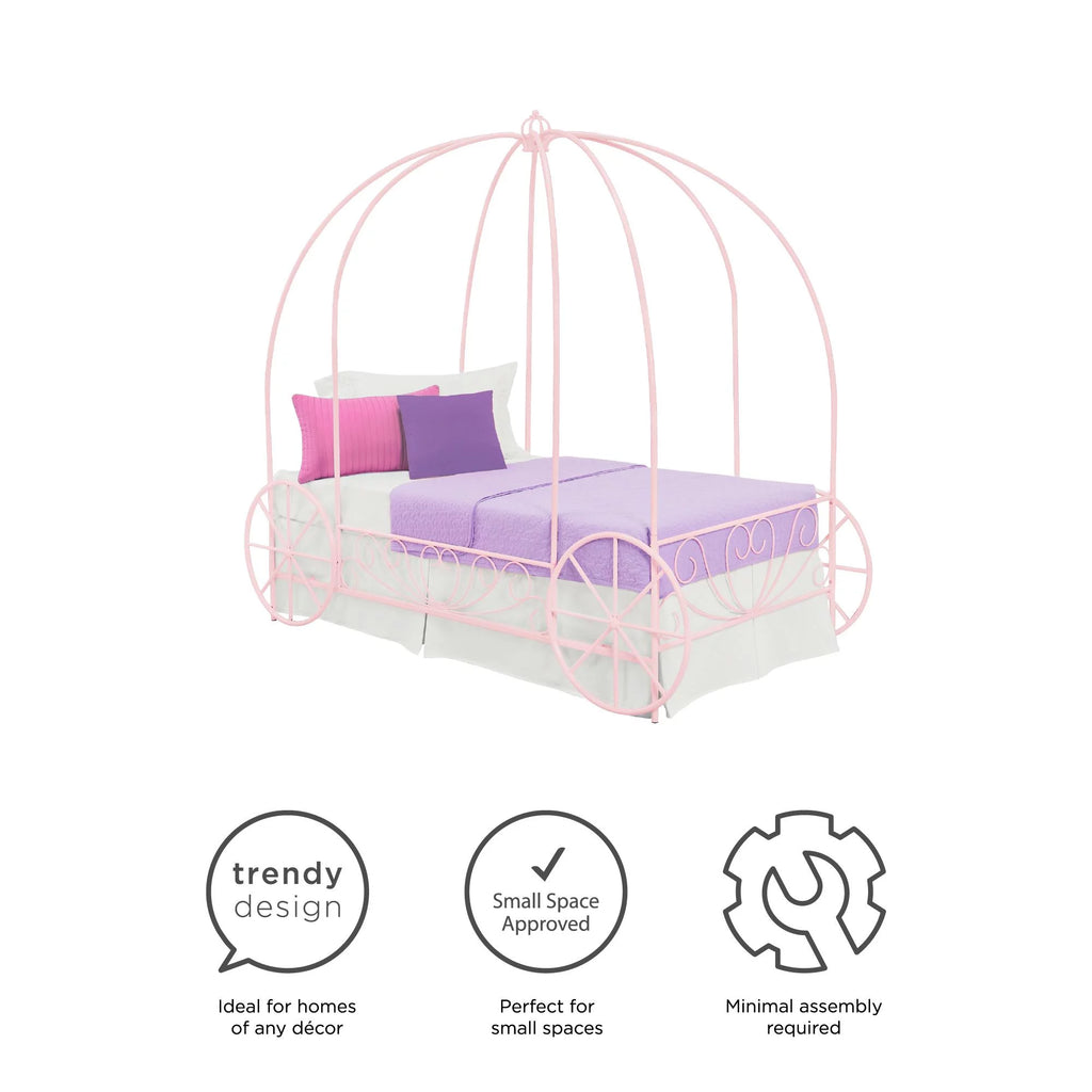 White Metal Bed, Twin U864282