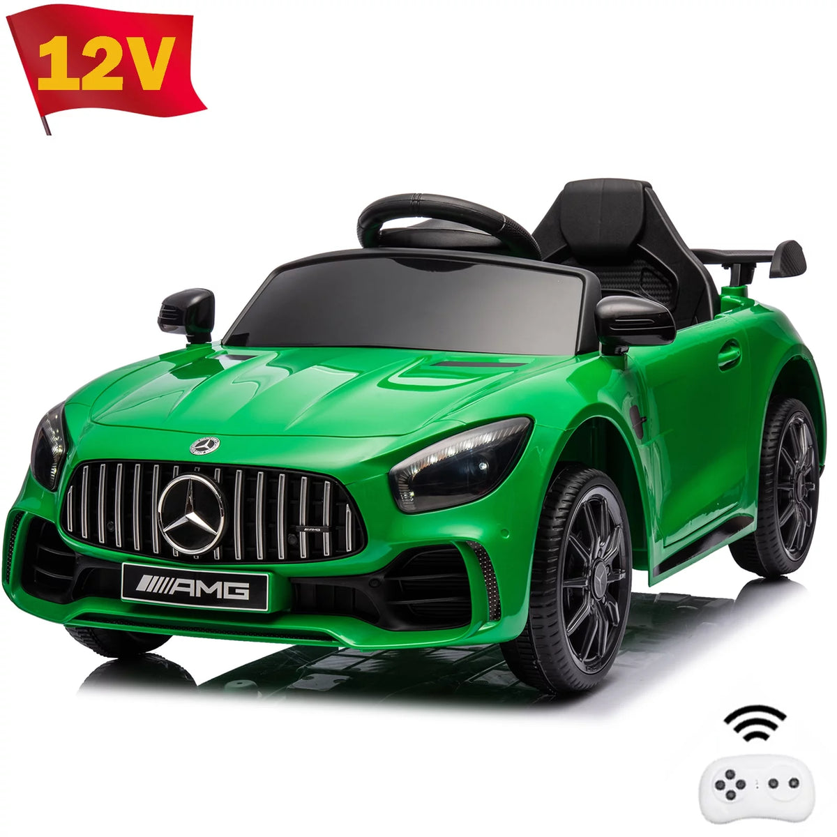 12V Battery Powered Ride On Car with Remote Control, 3 Speeds, Pink V5711