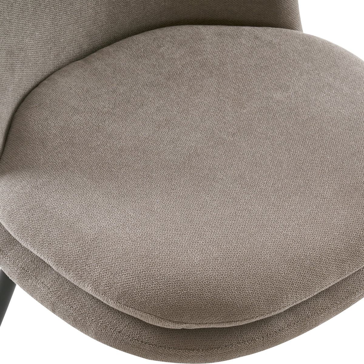 Gray Upholstered Dining Chairs Set of 2 P1790