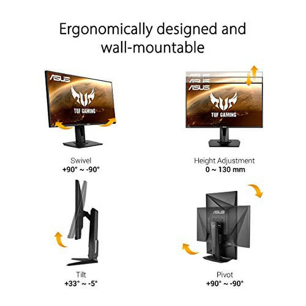 24.5" 1080P 165Hz Gaming Monitor F7862