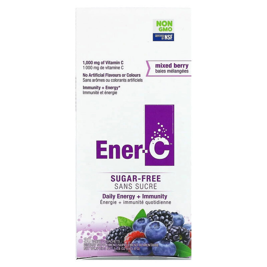 Sugar Free Mixed Berry Vitamin C Multivitamin Drink Mix 30 Packets J5209