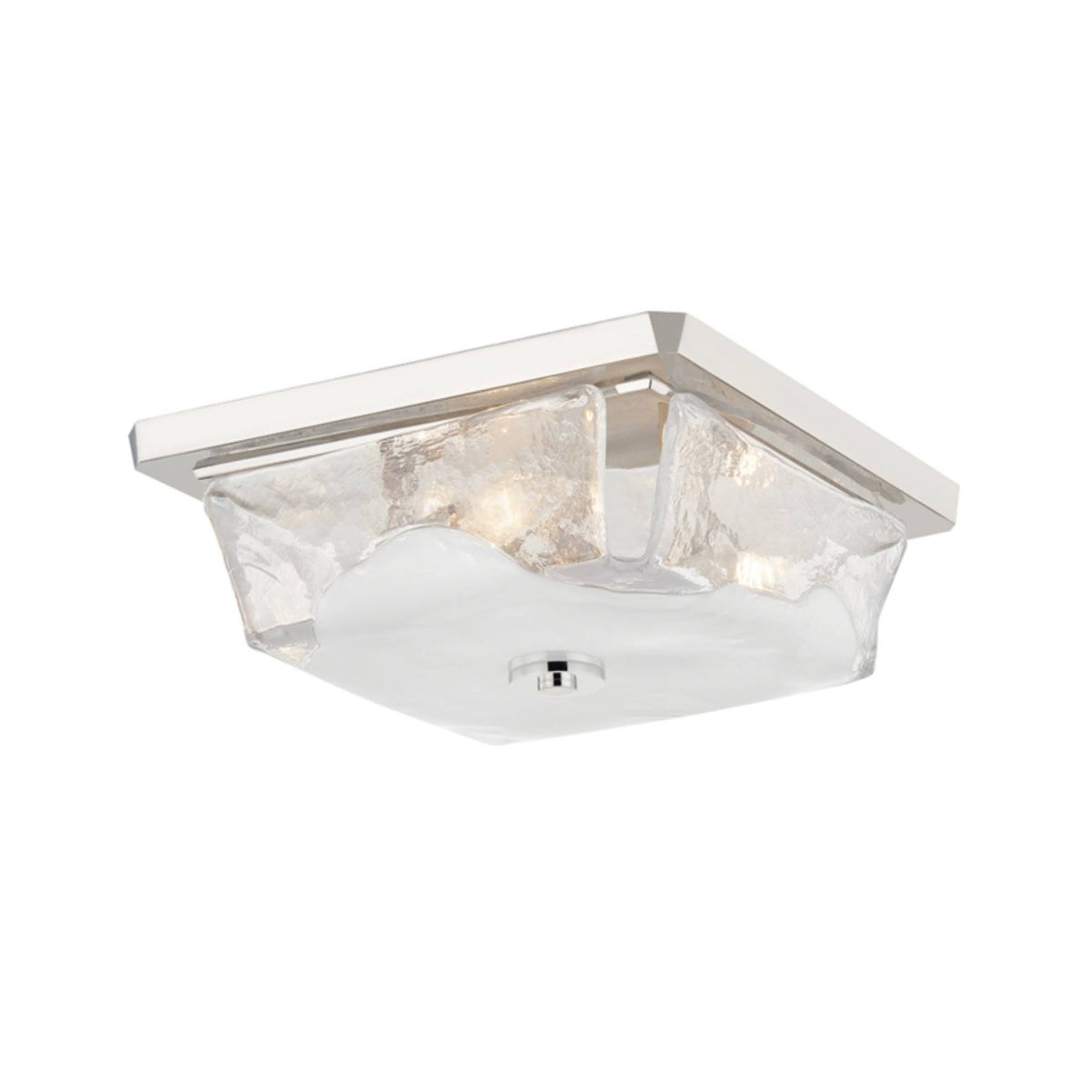 Polished Nickel 3-Light Flush Mount X31023