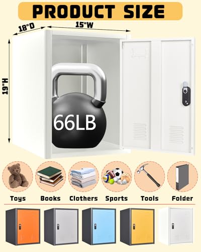 19.7" H Metal Locker Storage Cabinet with 1 Doors P447