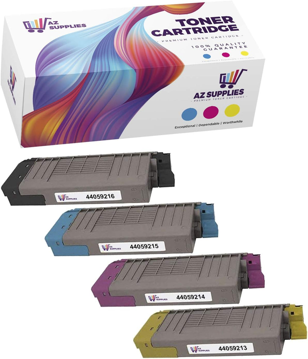 Compatible Toner Cartridge 4-Packs for Okidata C860 MC860 N985718