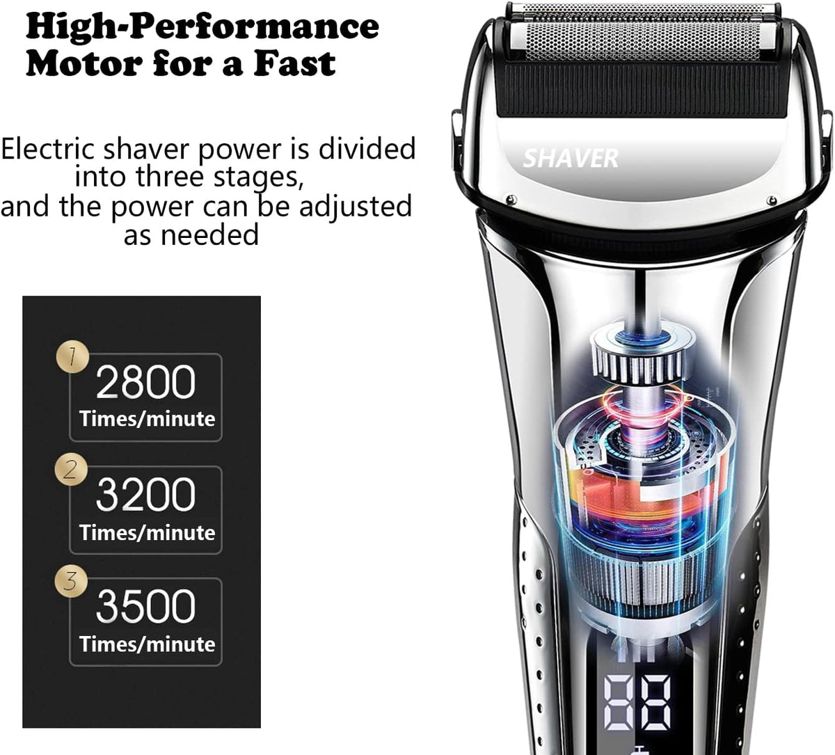 Silver Electric Foil Shaver, Pack of 2 M21388