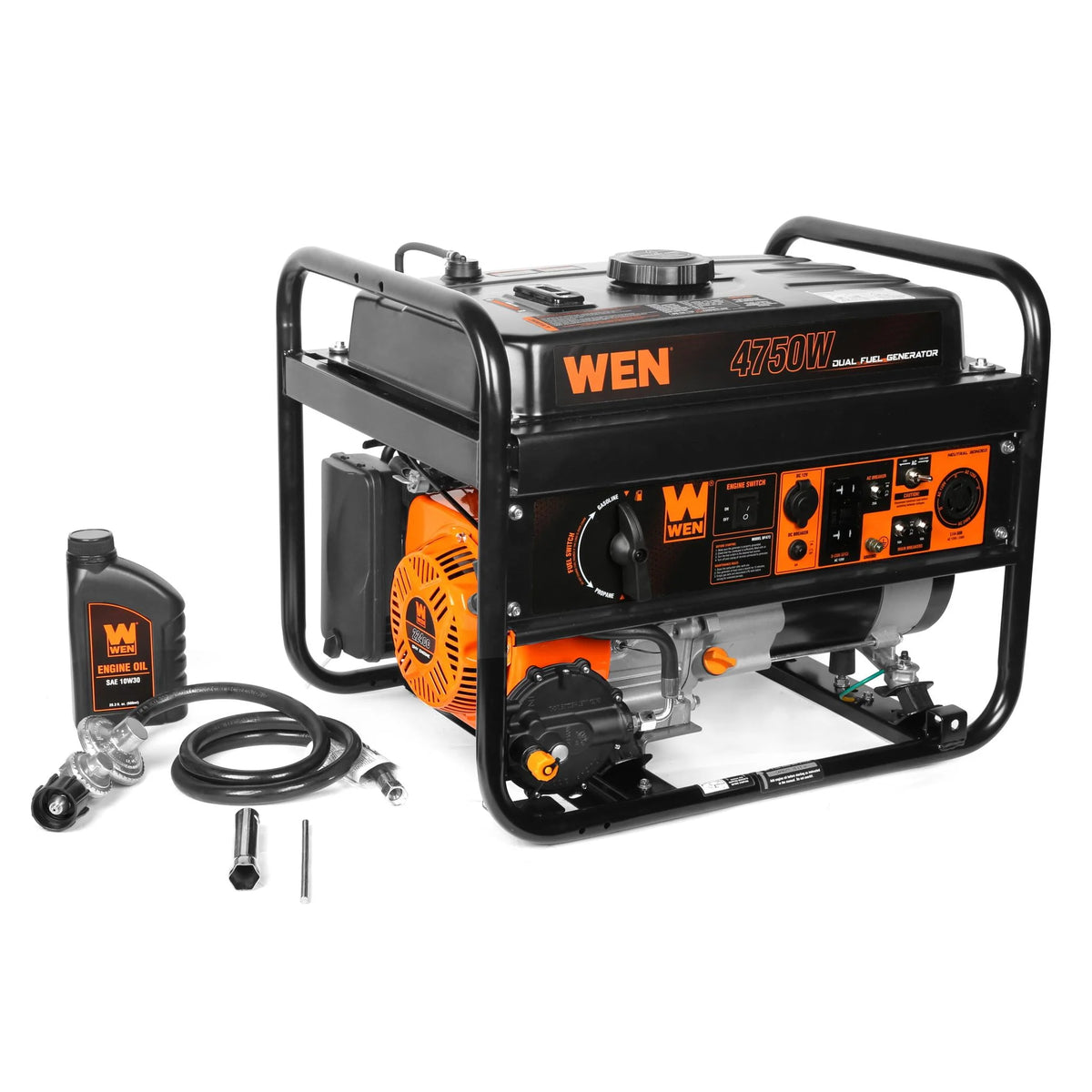 4750-Watt Dual Fuel Portable Generator H321388